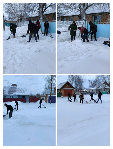 Снежный десант.